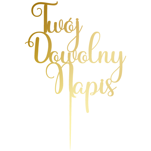 Topper na tort personalizowany TDN bride.png
