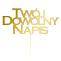 Topper na tort personalizowany TDN copperplatte.png