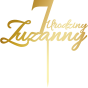 Topper na tort urodzinowy 7 Uodziny Zuzanny.png