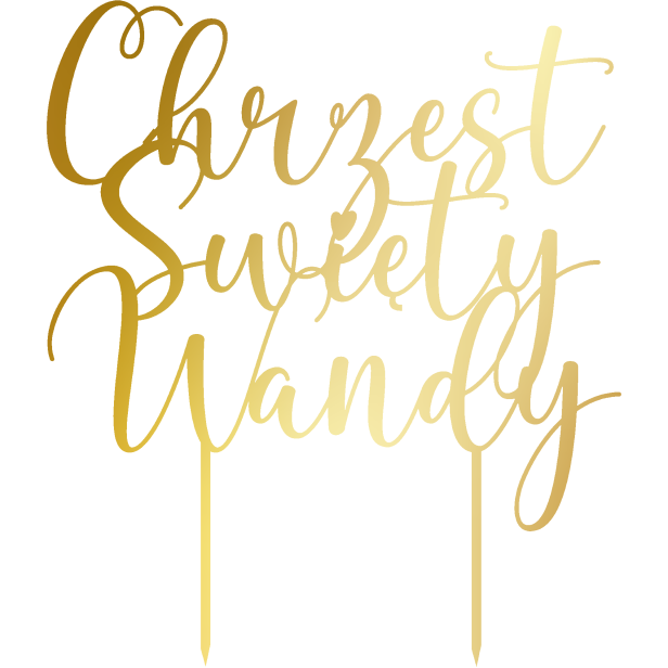 Topper na tort Chrzest Święty Wandy .png