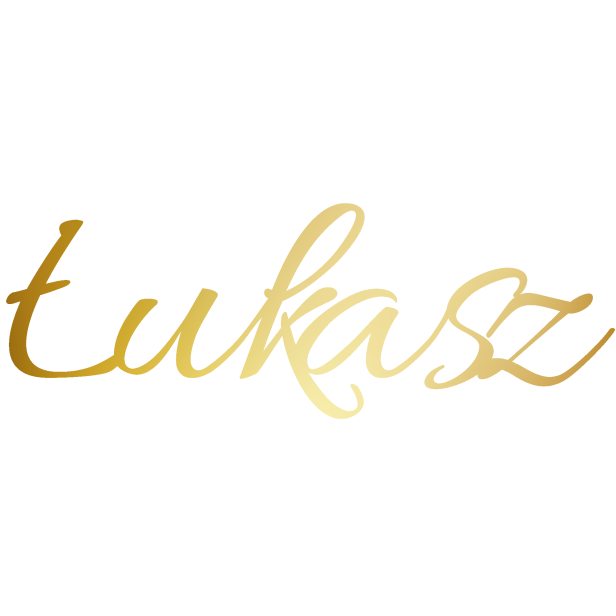 Topper na tort z imieniem Łukasz .png